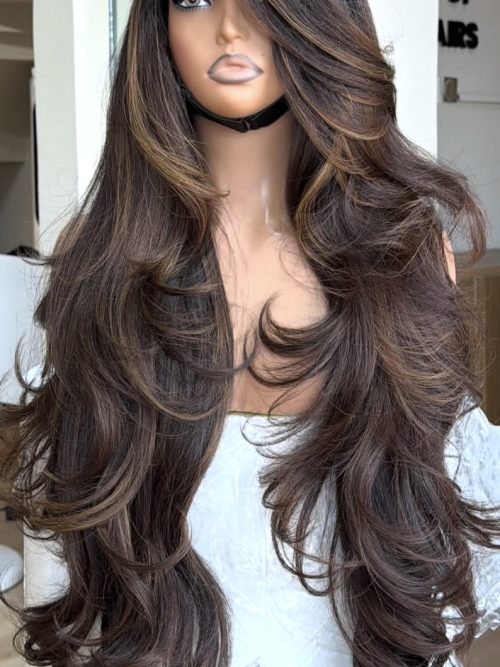 Amara - 26" Raw Donor HD Closure Wig